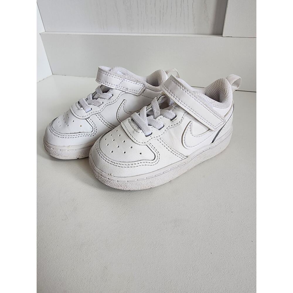 Nike Court‎ Borough Low 2 all White Toddler 6